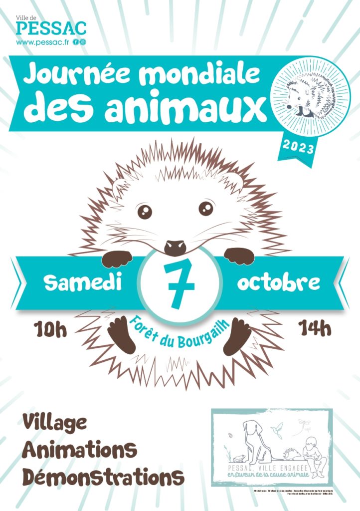 Journée mondiale des animaux @ forêt du Bourghail - Pessac
